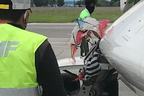 Banyak Layangan Dimainkan di Sekitar Bandara, Salah Satunya Tersangkut di Pesawat