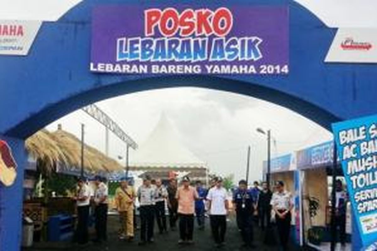 Posko Mudik Yamaha 2015