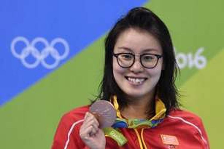 Atlet renang China Fu Yuanhui.