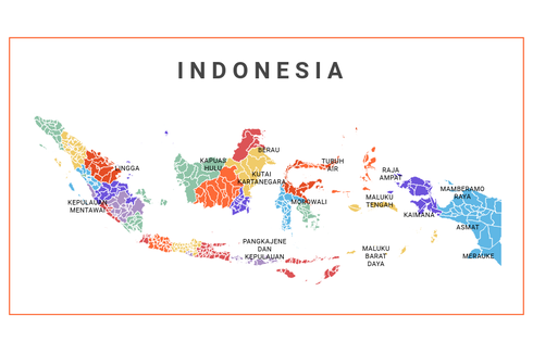 10 Provinsi Terluas di Indonesia, Ada Provinsi Tempat Ibu Kota Baru Nusantara