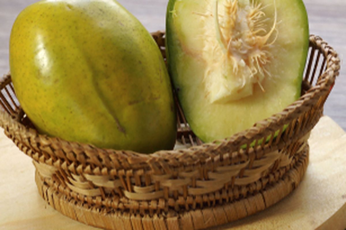 Buah kedondong yang sudah dipanen