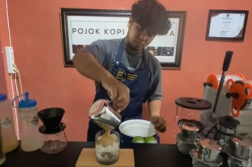 Ini Cerita Izan Usai Ikut Kursus, Dulu Kenek Kini Jadi Barista