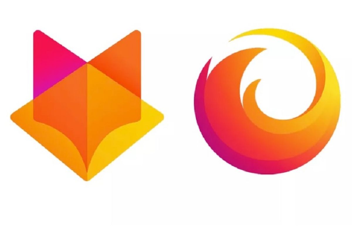 Dua pilihan logo baru Mozilla Firefox