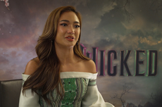 Marion Jola Dapat Wejangan dari Ariana Grande Usai Wawancara Pemain Film Wicked