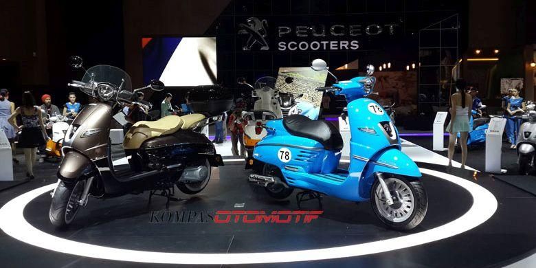 Peugeot Scooters di IIMS 2015