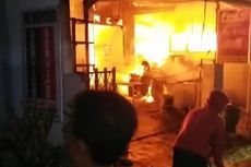 Diduga Korsleting, Sebuah Bengkel di Kota Malang Ludes Terbakar