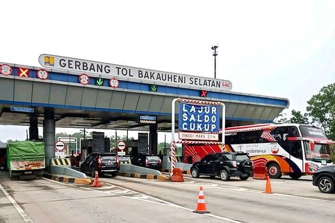 Selama Natal-Tahun Baru, 1,27 Juta Kendaraan Mudik via Tol Trans-Sumatera