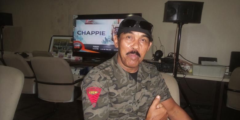 Anggota Polisi Militer Angkatan Darat IV/Surakarta Kopral Subagyo Lelono yang rencananya akan melakukan aksi jungkir balik mengintari lapangan Monas dua kali yang rencananya pada Jumat (17/6/2016) besok.