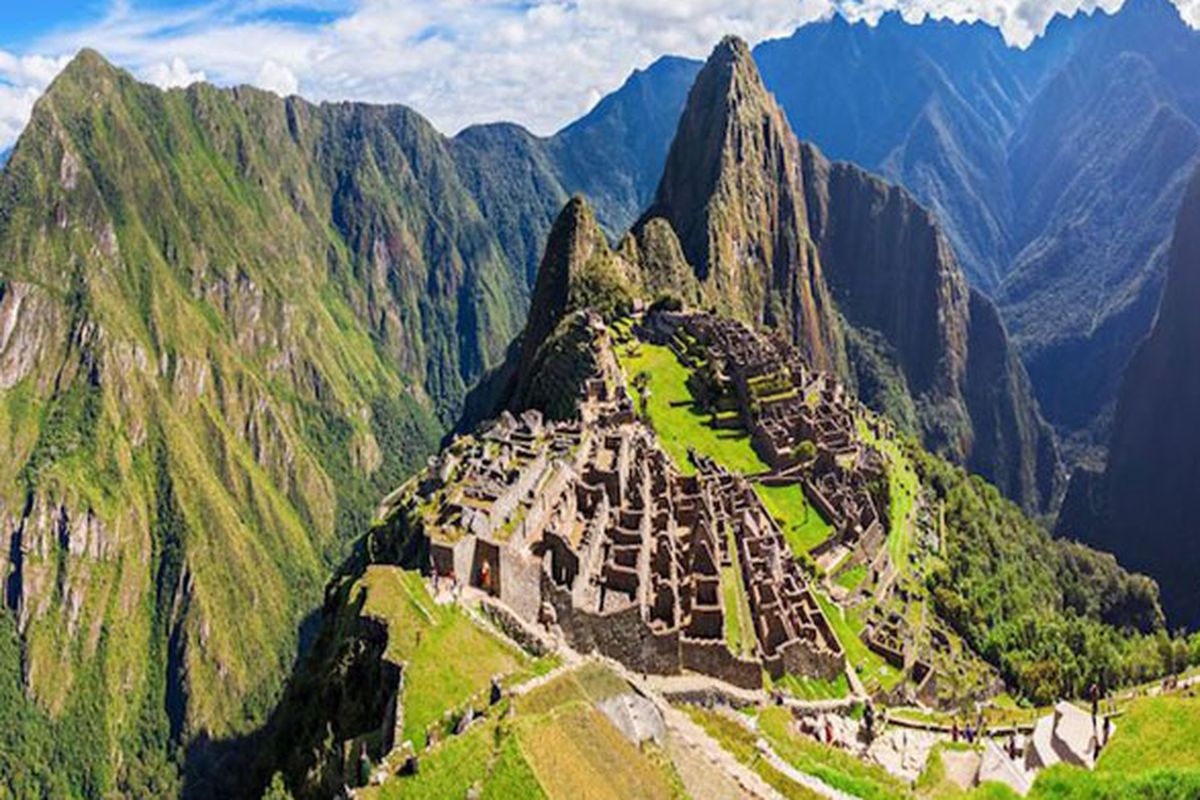 Machu Picchu di Peru.