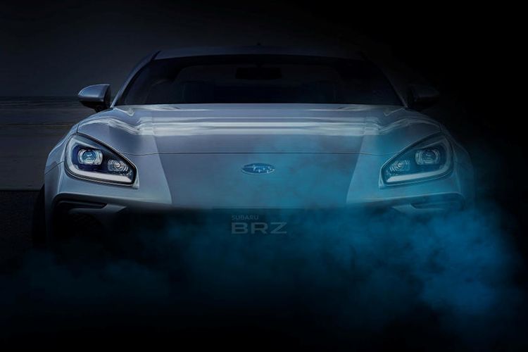 Ilustrasi tampilan Subaru BRZ generasi terbaru.
