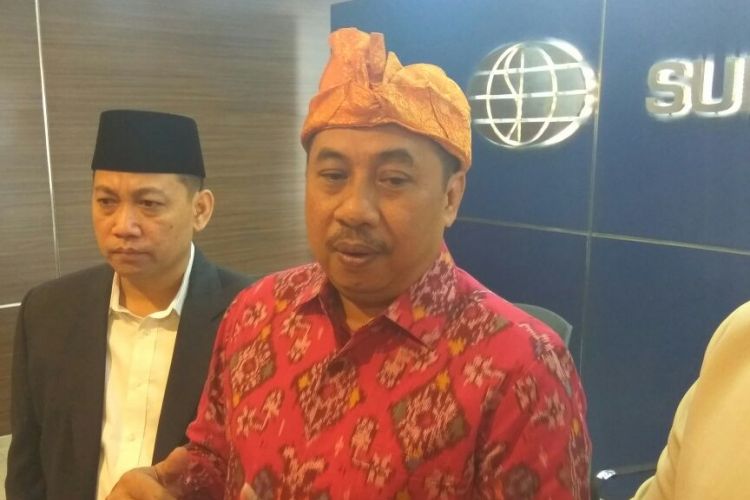 Direktur Utama PT Surveyor Indonesia (Persero), M. Arif Zainuddin Saat Ditemui di Jakarta, Selasa (1/8/2017).