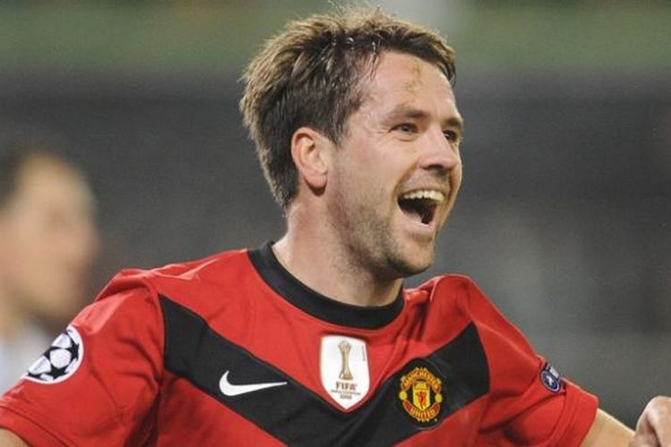 Michael Owen ketika masih berseragam Manchester United, sukses mencetak tiga gol ke gawang Wolfsburg.