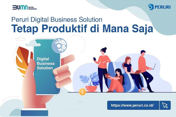 Peruri Digital Business Solution, layanan milik Perusahaan Umum Percetakan Uang Republik Indonesia (Peruri) untuk mendukung percepatan transformasi digital (Dok. Peruri)
