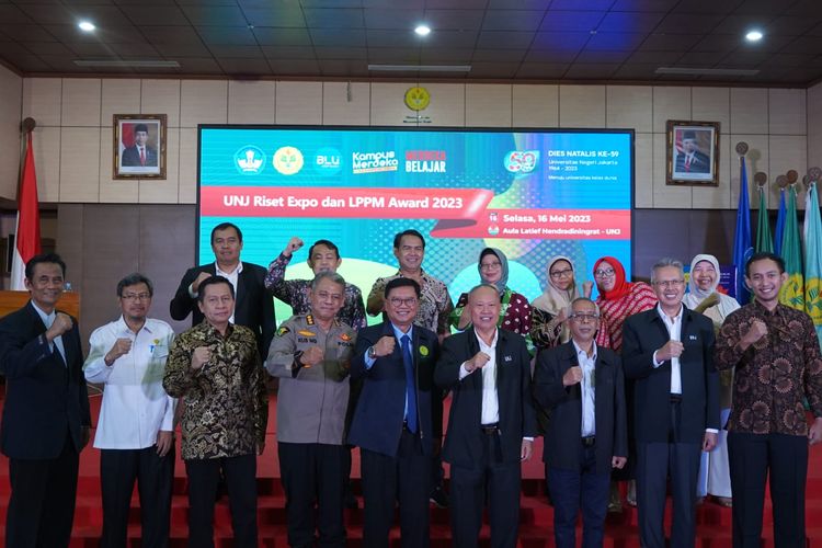 Tampilkan 23 Produk Inovatif, LPPM UNJ Gelar Riset Expo Dan LPPM Award