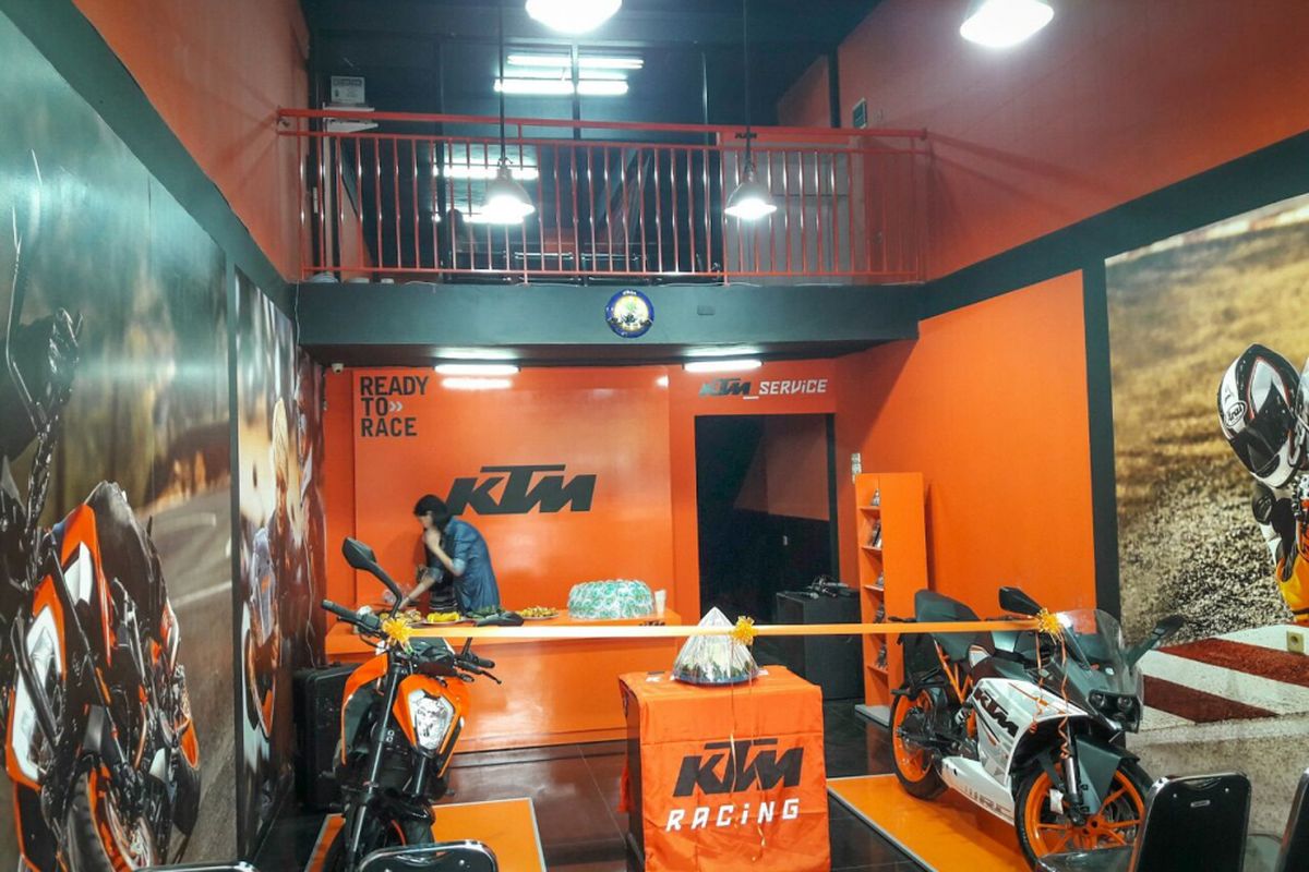 Diler Baru KTM di Cipinang, Jakarta Timur