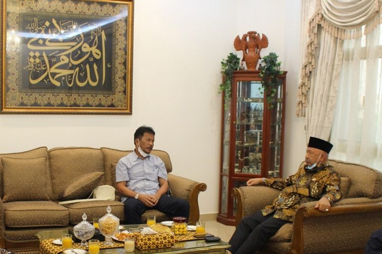 Lawatan kepala BP Batam Muhammad Rudi ke Kedutaan Besar Indonesia (KBRI) di Abu Dhabi sambut langsung Duta Besar RI untuk YM Husin di Wisma duta besar, Abu Dhabi.
