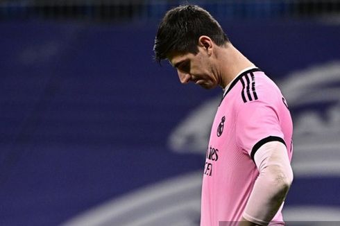 Real Madrid Takluk 0-4 dari Barcelona, Courtois: Kami Berhenti Berjuang