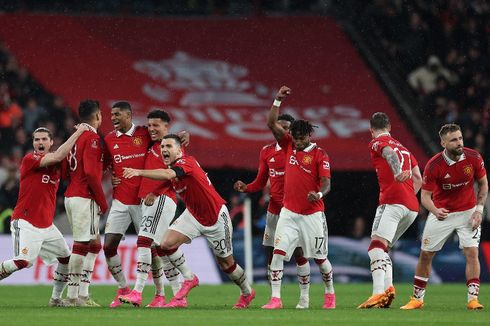 Hasil Brighton Vs Man United: MU Menang Adu Penalti dan Tembus Final Piala FA