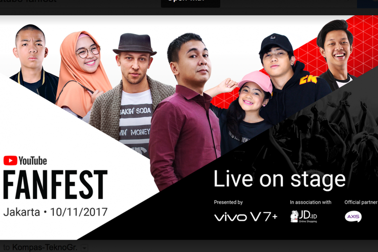 Hari Ini Youtube Fanfest 17 Digelar Di Jakarta