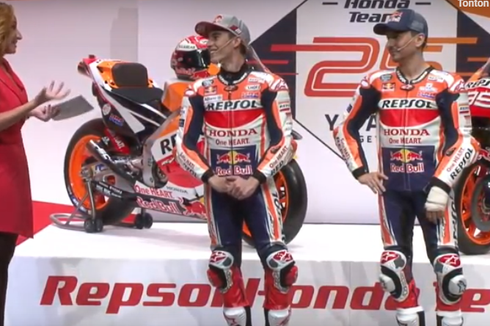 Repsol Honda Luncurkan Motor Barunya untuk MotoGP 2019