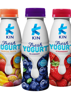 KIN fresh yogurt.