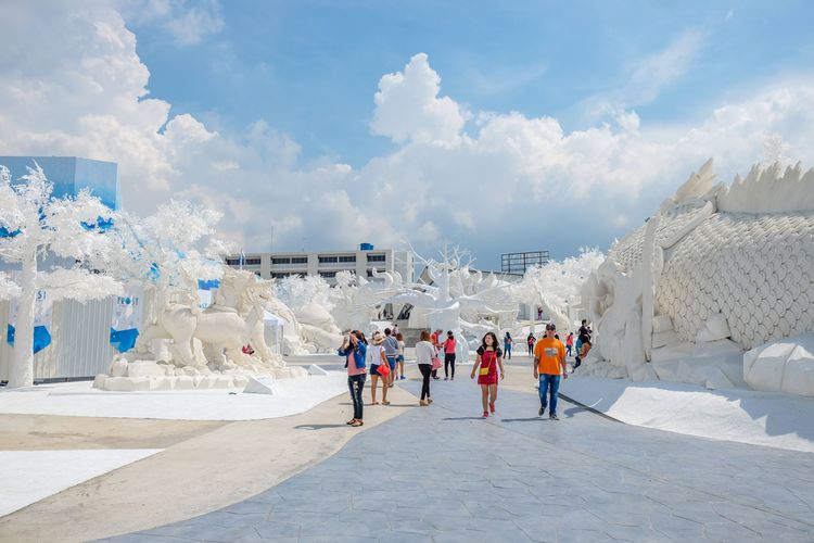 Frost Magical Ice of Siam Pattaya, bagian dari itinerary seminggu di Thailand. 