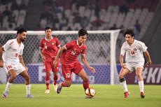 Siaran Langsung dan Live Streaming Timnas U22 Indonesia Vs Lebanon