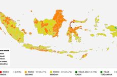 Hanya Tersisa 5 Zona Merah Covid-19 di Indonesia