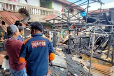 Pasar Bawah Bukittinggi Kembali Terbakar, 25 Kios Jadi Abu, Kerugian Ditaksir Rp 625 Juta