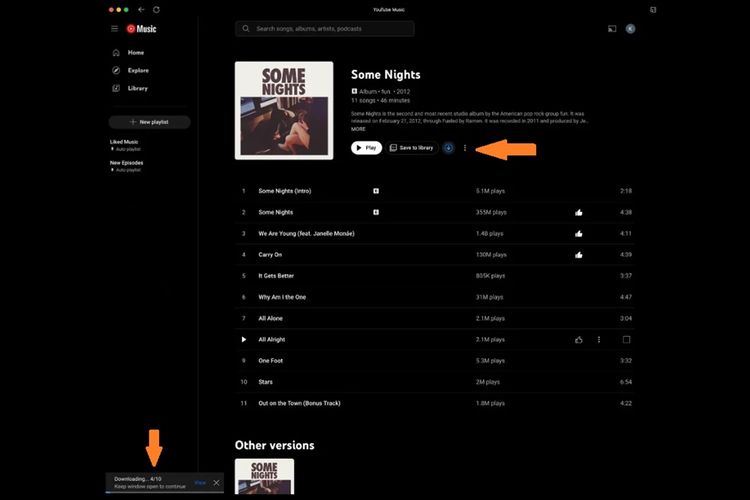 YouTube Music versi desktop kini bisa download lagu diputar offline