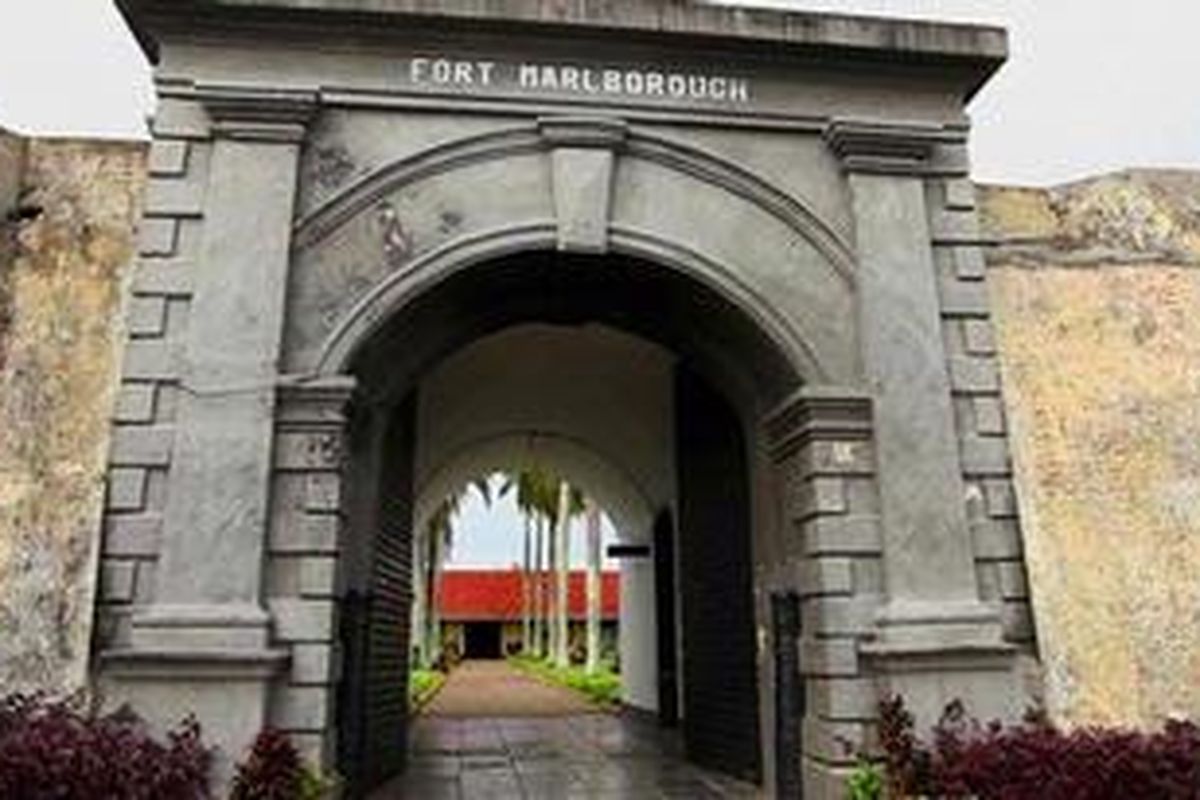Benteng Marlborough di Bengkulu.