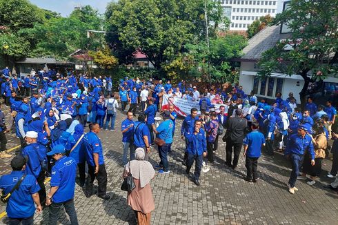 Yel Kader Demokrat Saat Tunggu Anies Tiba: Anies-AHY, Pemimpin Perubahan