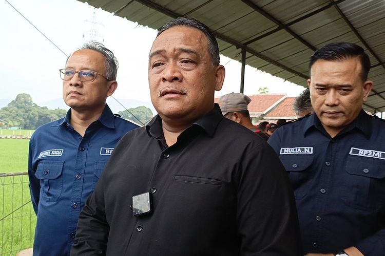 Kepala BP2MI Benny Rhamdani saat ditemui di Kecamatan Ciparay, Kabupaten Bandung, Jawa Barat pada Selasa (7/2/2024)