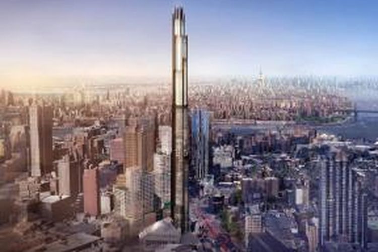 Menara ini dikabarkan akan memiliki 1.000 kaki atau 305 meter, menjadikannya bangunan tertinggi di New York di luar Manhattan.