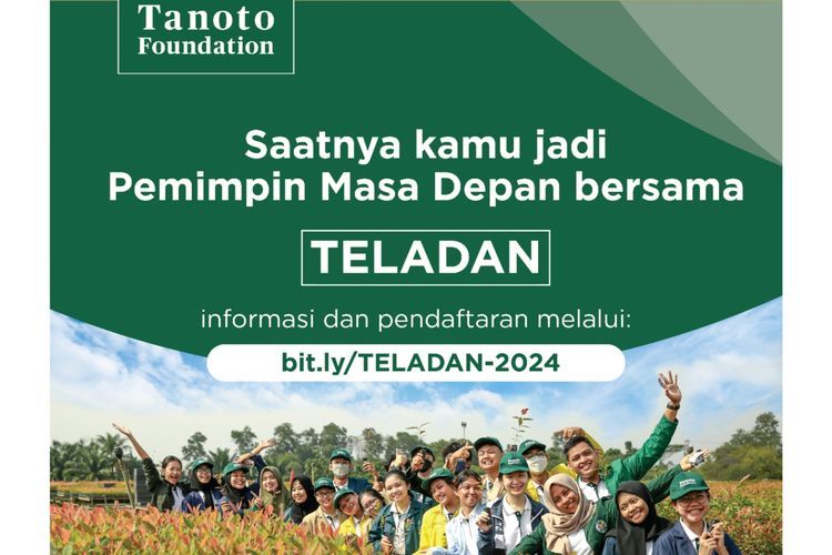 Beasiswa Tanoto TELADAN. 