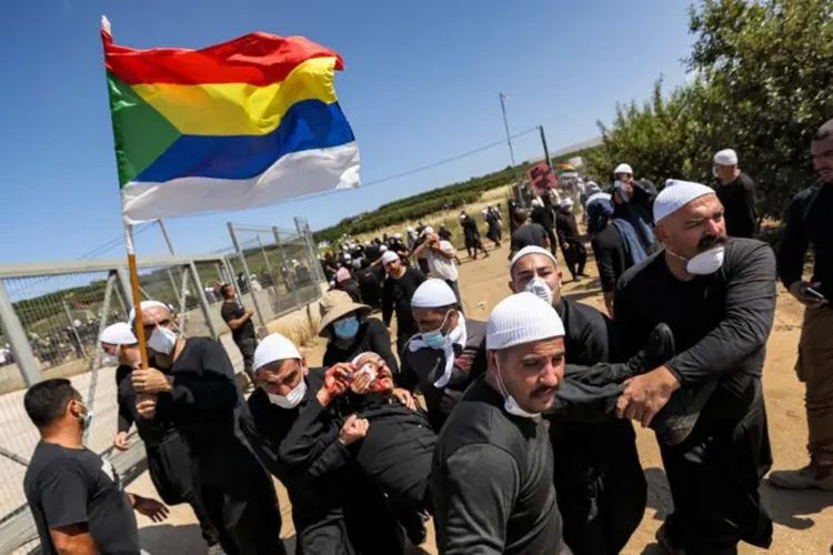 Komunitas Druze yang tinggal di Dataran Tinggi Golan sering kali menjadi pusat konflik.