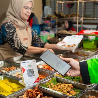  Aplikasi GoPay Merchant.