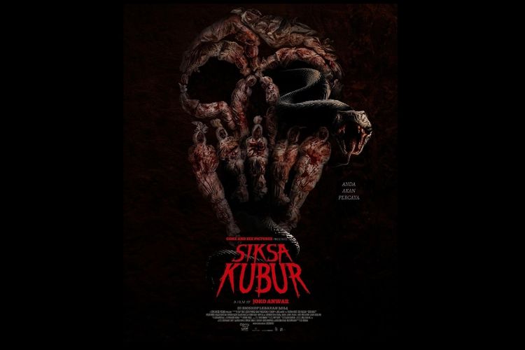 Rumah produksi Come and See Pictures baru saja merilis poster resmi dari film horor religi berjudul Siksa Kubur.