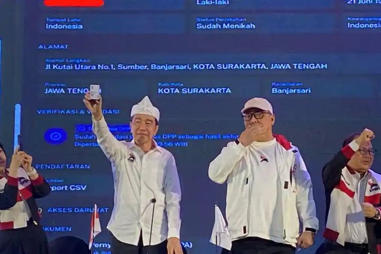 Jokowi Yakin PSI Bakal Jadi Partai Besar, Tak Khawatir Ambang Batas Parlemen