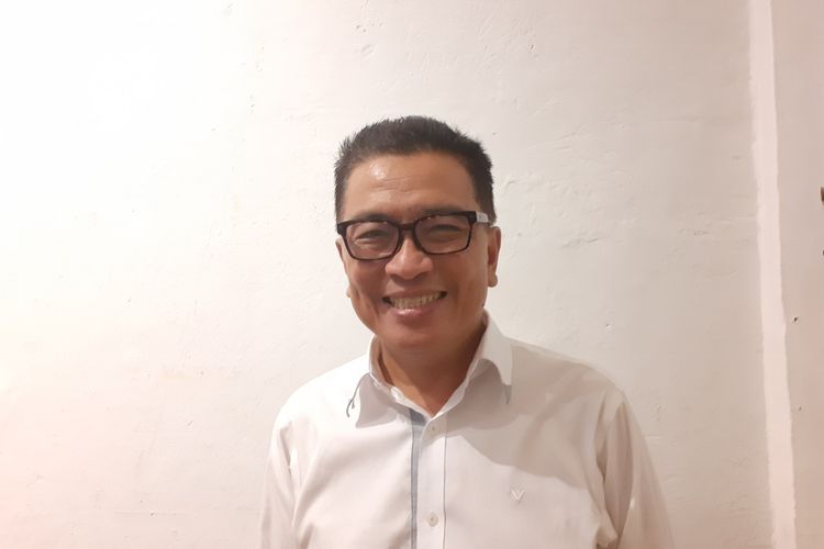 Helmy Yahya saat ditemui di M Bloc Space, kawasan Kebayoran Baru, Jakarta Selatan, Rabu (13/2/2020).