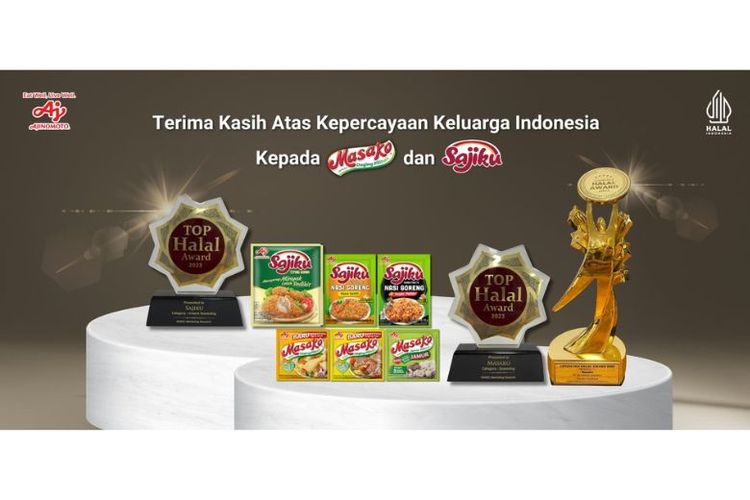 Produk Ajinomoto mendapatkan kepercayaan dari masyarakat Indionesia. 