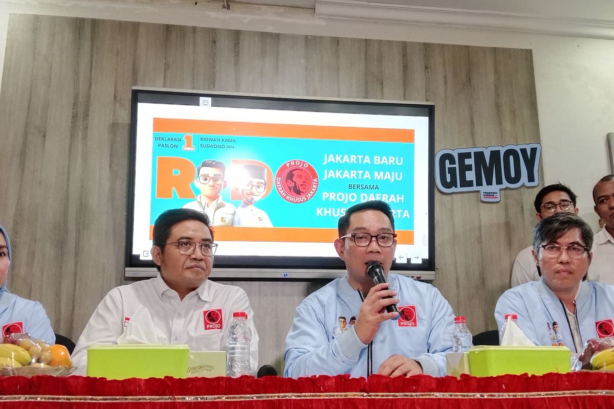 Projo Yakin Ridwan Kamil Akan Bertemu Jokowi