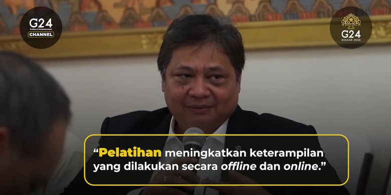 Menteri Koordinator Bidang Perekonomian (Menko Perekonomian) Airlangga Hartarto.