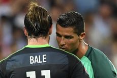 Bisikan dan Pelukan Ronaldo kepada Bale