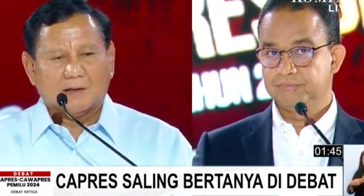 Anies ke Prabowo: Kalau Tak Bisa Jawab Pertanyaan, Jangan Salahkan Penanya