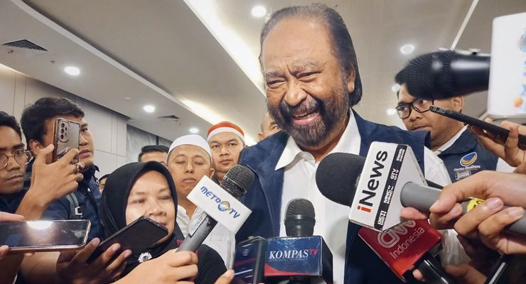 Surya Paloh Buka Peluang Jajaki Komunikasi dengan Megawati untuk Pilpres Putaran Kedua