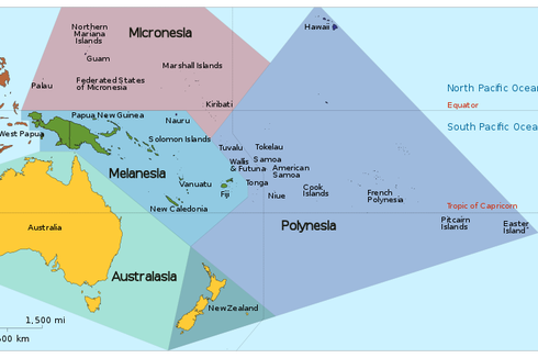 Daftar Negara Maju dan Negara Berkembang di Australia dan Oceania