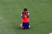 Momen Lamine Yamal Berdoa usai Spanyol Juara Piala Dunia 2026 Viral