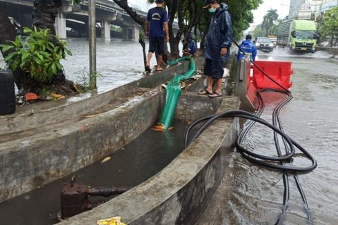 Hujan Deras, Sejumlah Wilayah di Jakarta Utara Terendam Banjir