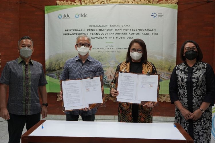 ITDC NU Gandeng TBG Kembangkan Infrastruktur Teknologi Informasi dan Komunikasi (TIK) di The Nusa Dua, Bali 